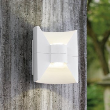 Eglo 93367 - LED Väggbelysning REDONDO vit 2xLED-SMD/2.5W/230V