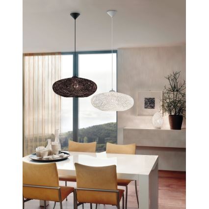 Eglo 93373 - Hängande lampa CAMPILO 1xE27/60W/230V