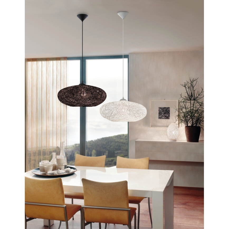 Eglo 93373 - Hängande lampa CAMPILO 1xE27/60W/230V