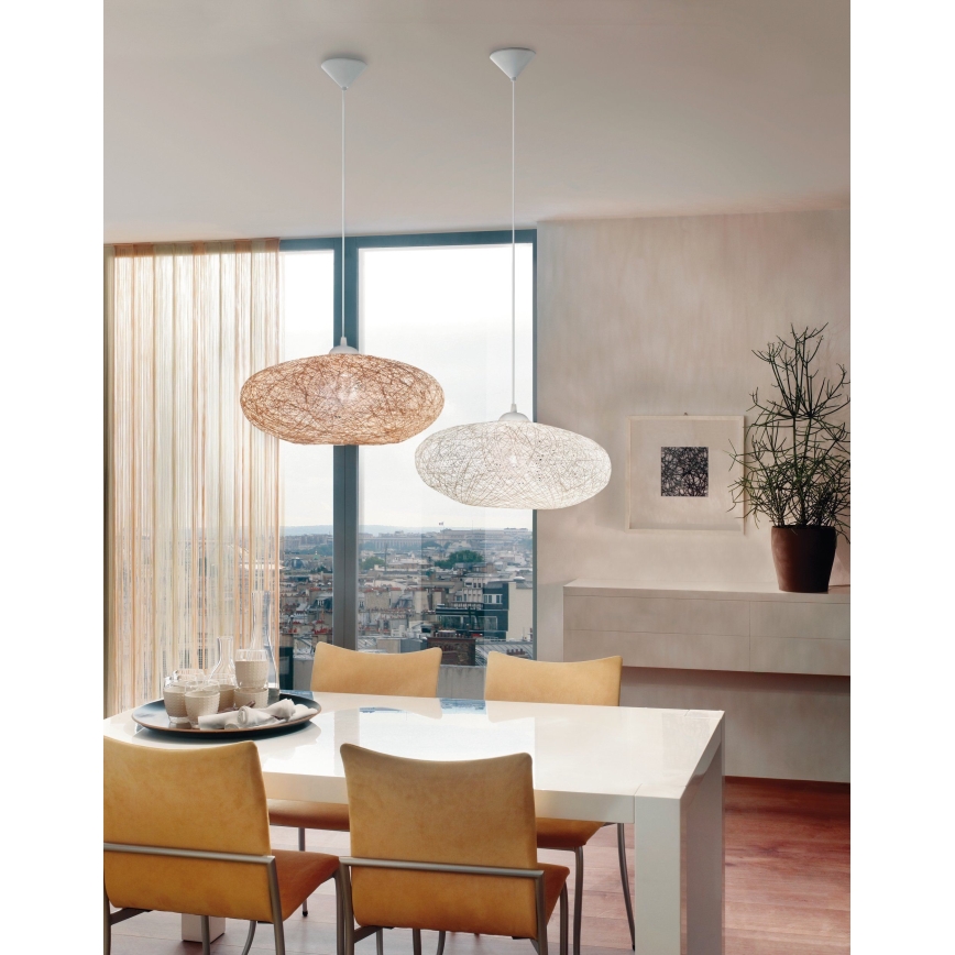 Eglo 93373 - Hängande lampa CAMPILO 1xE27/60W/230V