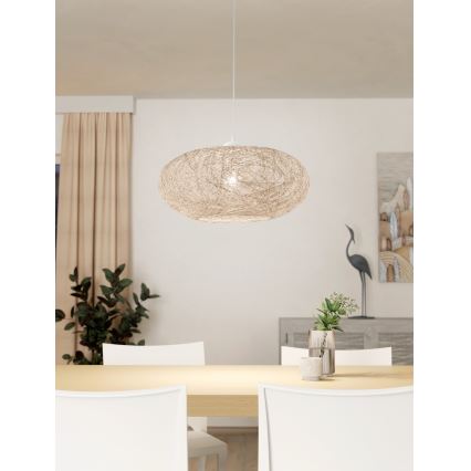 Eglo 93374 - Hängande lampa CAMPILO 1xE27/60W/230V