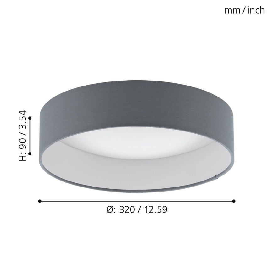 Eglo 93395 - LED Takbelysning PALOMARO LED/12W/230V