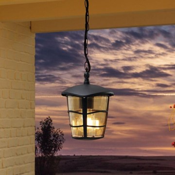 Eglo 93406 - LED Utomhus Ljuskrona ALORIA 1xE27/8,5W/230V IP44