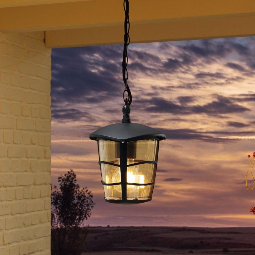 Eglo 93406 - LED Utomhus Ljuskrona ALORIA 1xE27/8,5W/230V IP44