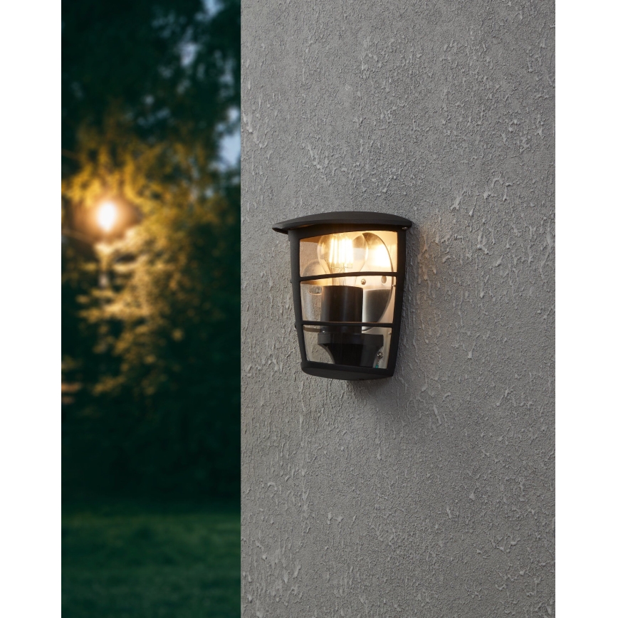 Eglo 93407 - Utomhus Väggbelysning ALORIA 1xE27/60W/230V IP44