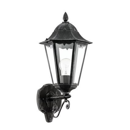 Eglo 93457 - Utomhus Väggbelysning NAVEDO 1xE27/60W/230V