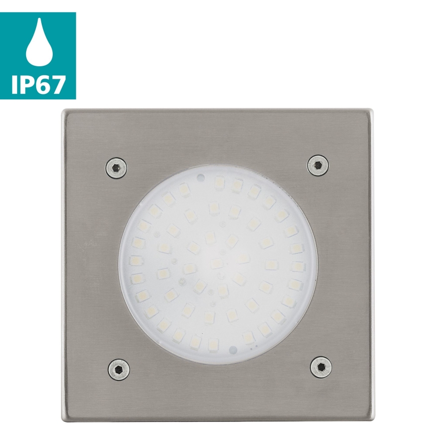 Eglo - Utomhus driveway LED-lampa 1xLED/2,5W/230V IP67