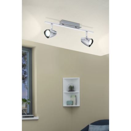 Eglo 93673 - LED spotlight CORBERA 2xGU10/3W/230V