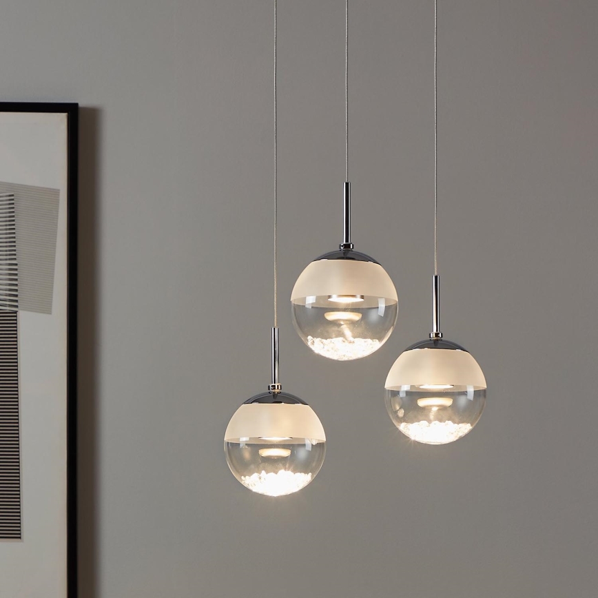 Eglo 93709 - LED Ljuskrona MONTEFIO 1 3xLED/5W/230V