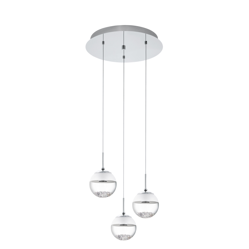 Eglo 93709 - LED Ljuskrona MONTEFIO 1 3xLED/5W/230V