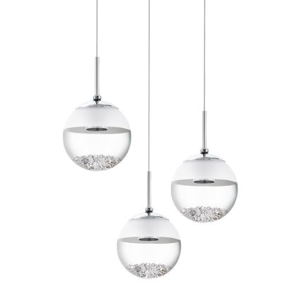 Eglo 93709 - LED Ljuskrona MONTEFIO 1 3xLED/5W/230V