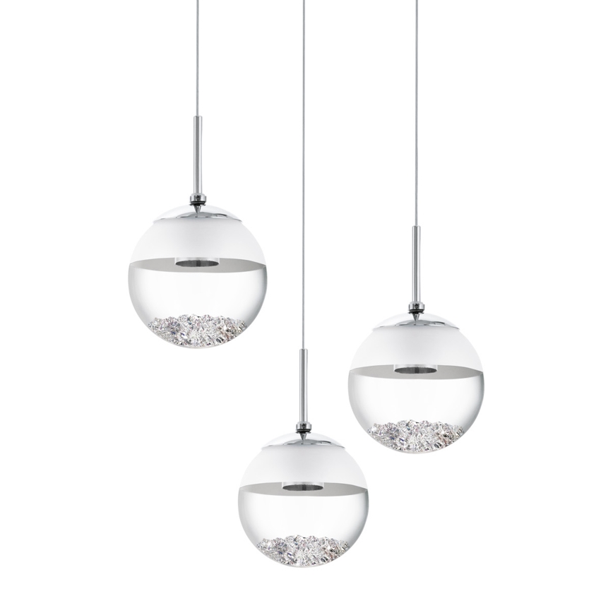 Eglo 93709 - LED Ljuskrona MONTEFIO 1 3xLED/5W/230V