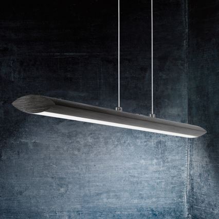 Eglo - LED ljusreglerad ljuskrona på textilsladd LED/30W/230V