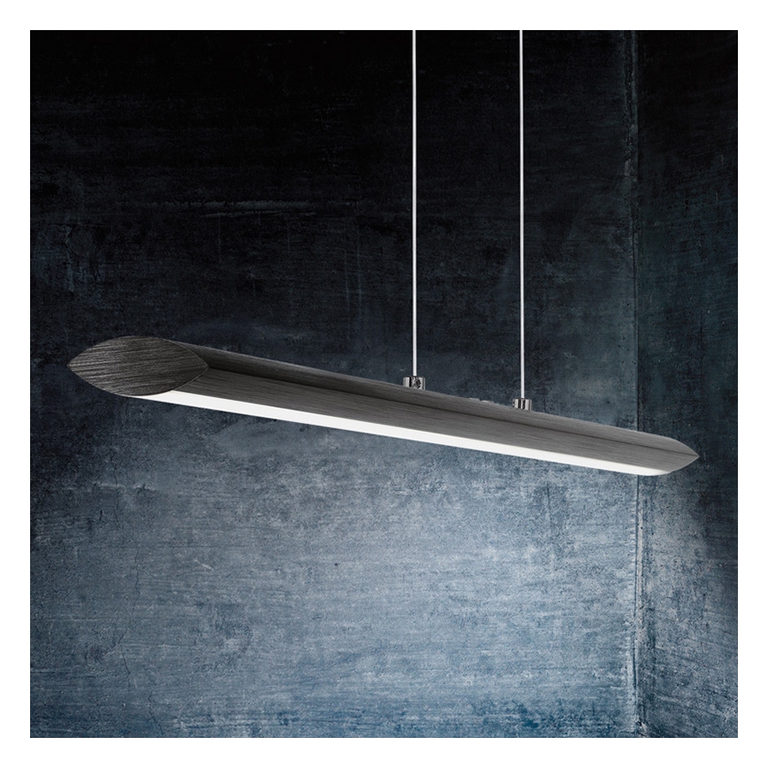 Eglo - LED ljusreglerad ljuskrona på textilsladd LED/30W/230V