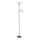 Eglo 93917 - Golvlampa UP 2 1xE27/60W/230V + 1xE14/25W/230V svart krom