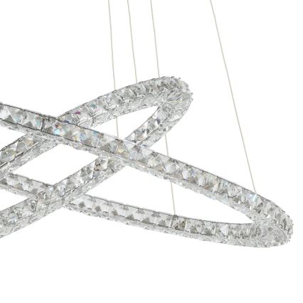 Eglo - LED ljuskrona med textilsladd LED/56,1W/230V