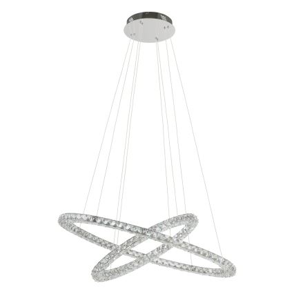 Eglo - LED ljuskrona med textilsladd LED/56,1W/230V