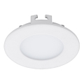 Eglo 94041 - LED infälld takarmatur FUEVA 1 LED/2,7W/230V Ø 8,5 cm