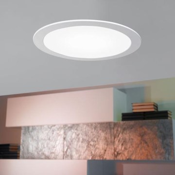 Eglo 94064 - LED Dimbar infälld belysning FUEVA 1 LED/16,47W/230V