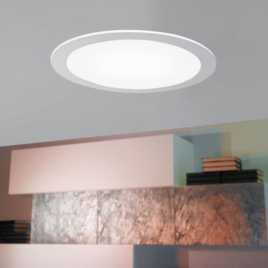 Eglo 94064 - LED Dimbar infälld belysning FUEVA 1 LED/16,47W/230V