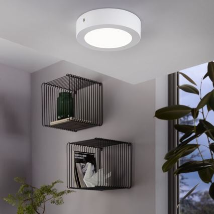 Eglo 94072 - LED taklampa FUEVA 1 LED/10,89W/230V Ø 17 cm