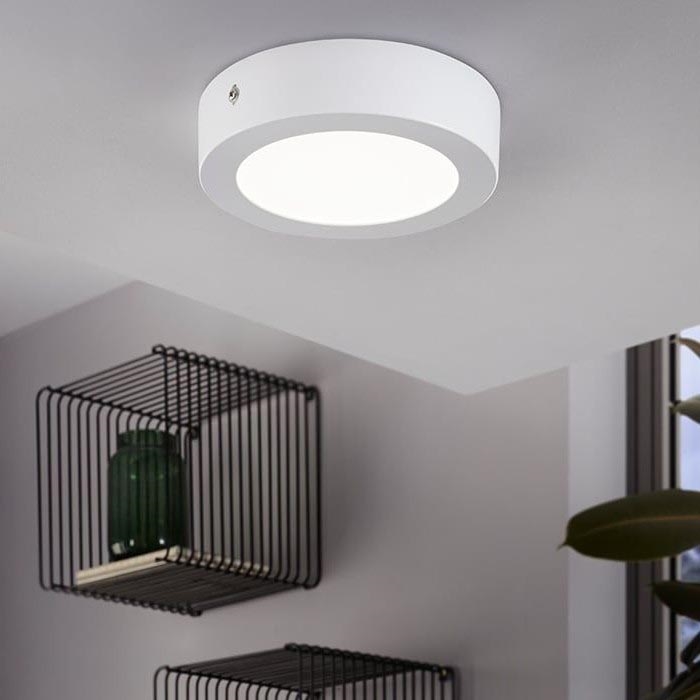 Eglo 94072 - LED taklampa FUEVA 1 LED/10,89W/230V Ø 17 cm