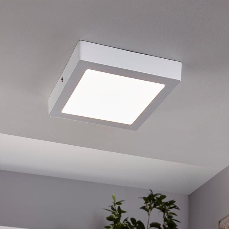 Eglo 94077 - LED taklampa FUEVA 1 LED/16,47W/230V 22,5x22,5 cm