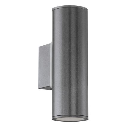 Eglo 94103 - LED Utomhusbelysninging RIGA 2xGU10/3W/230V