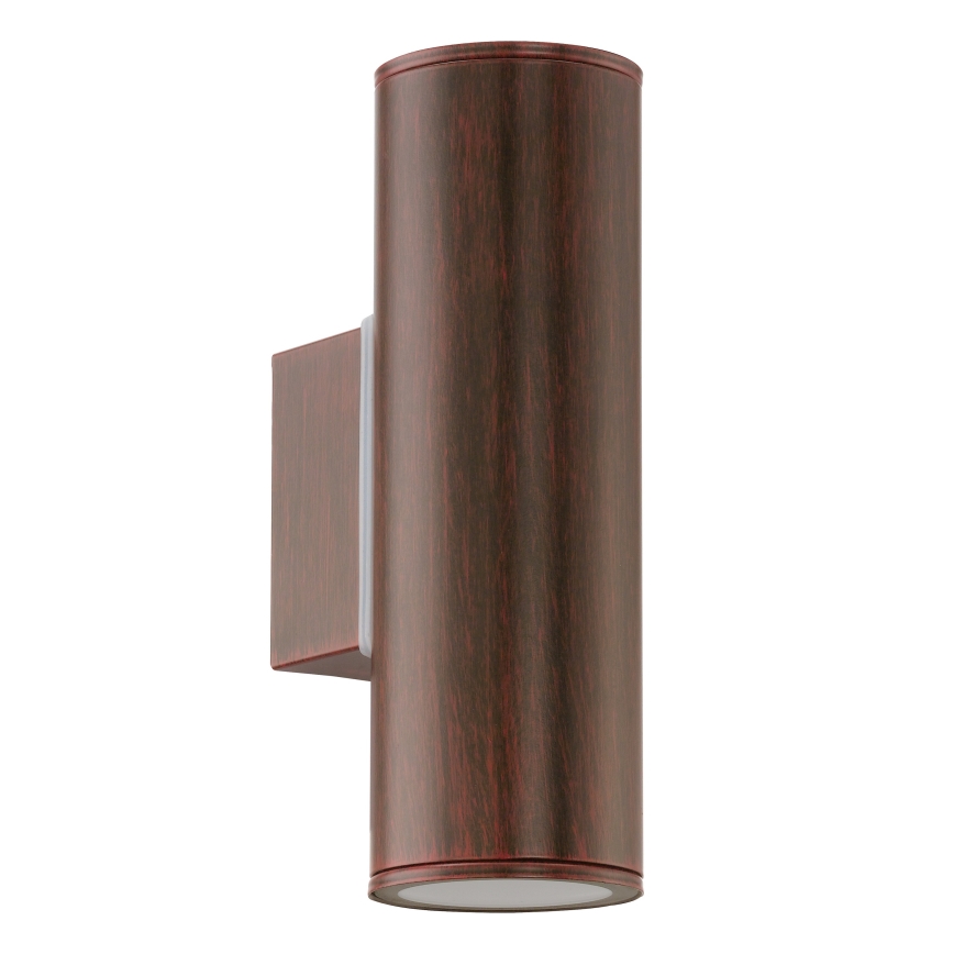 Eglo 94105 - LED Utomhusbelysninging RIGA 2xGU10/3W/230V