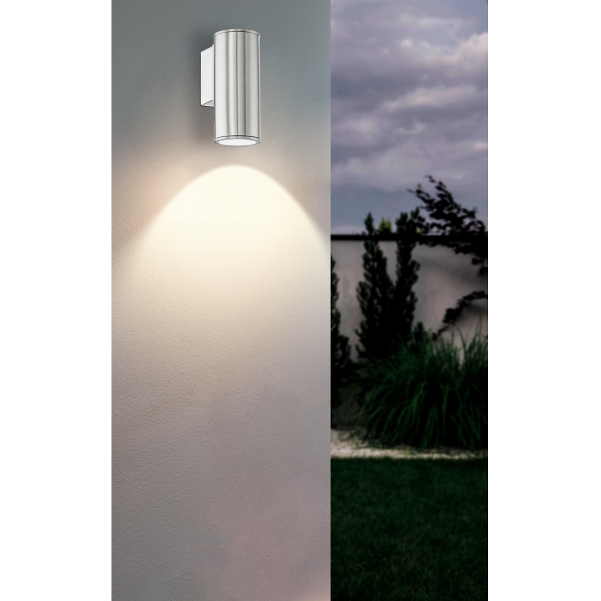 Eglo 94106 - LED Utomhusbelysninging RIGA 1xGU10/3W/230V