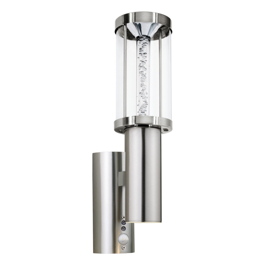 Eglo 94128 - LED Utomhusbelysninging med sensor TRONO STICK 1xGU10/3W + 1xLED/3.7W