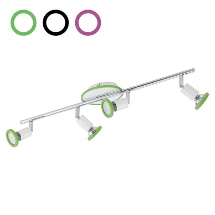 Eglo 94173 - LED spotlight  MODINO 4xGU10/3W/230V