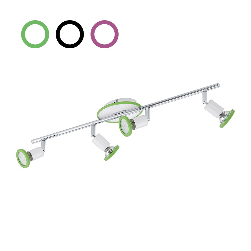 Eglo 94173 - LED spotlight  MODINO 4xGU10/3W/230V