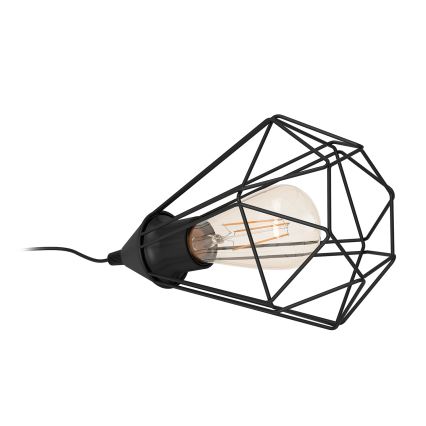 Eglo - Bordslampa med stickkontakt 1xE27/60W/230V