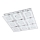 Eglo 94227 - LED Takbelysning ALMANA 9xGU10-LED/3W/230V