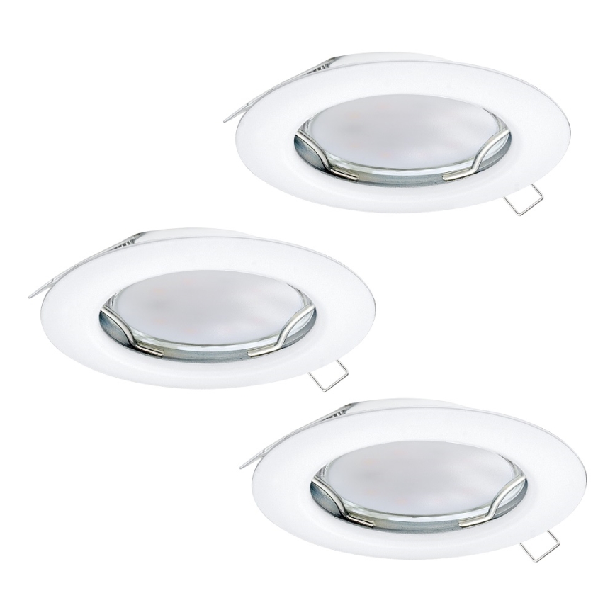Eglo - SET 3x LED Hängande Takbelysning PENETO 3xGU10-LED/3W/230V