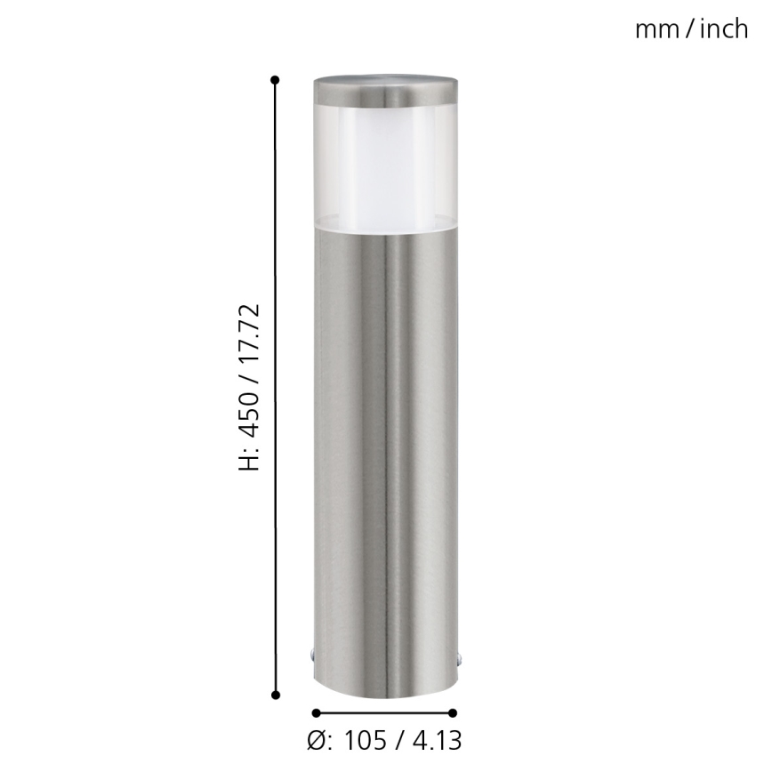 Eglo 94278 - LED Utomhusbelysninging BASALGO 1 1xLED/3.7W/230V