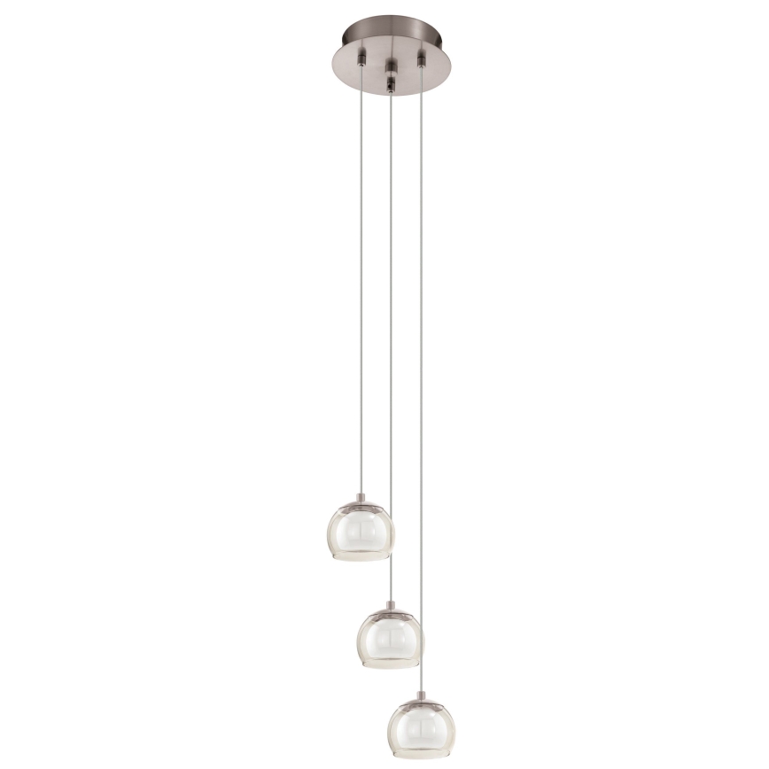 Eglo 94318 - LED Hängande lampa ASCOLESE 3xLED/3.3W/230V