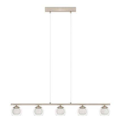 Eglo 94319 - LED Hängande lampa ASCOLESE 5xLED/3.3W/230V