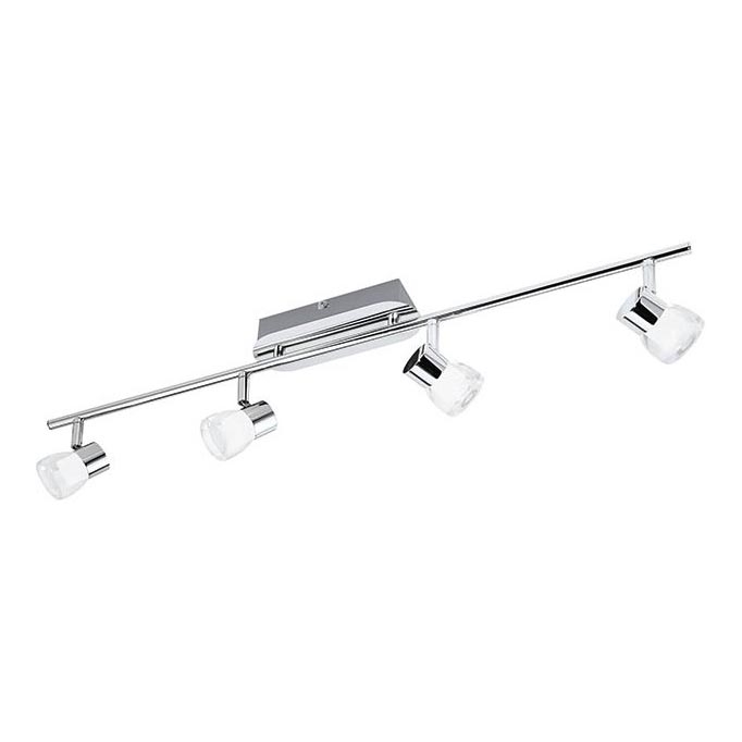 Eglo 94383 - LED spotlight PERITO 4xLED/3W/230V 3000K skinande krom
