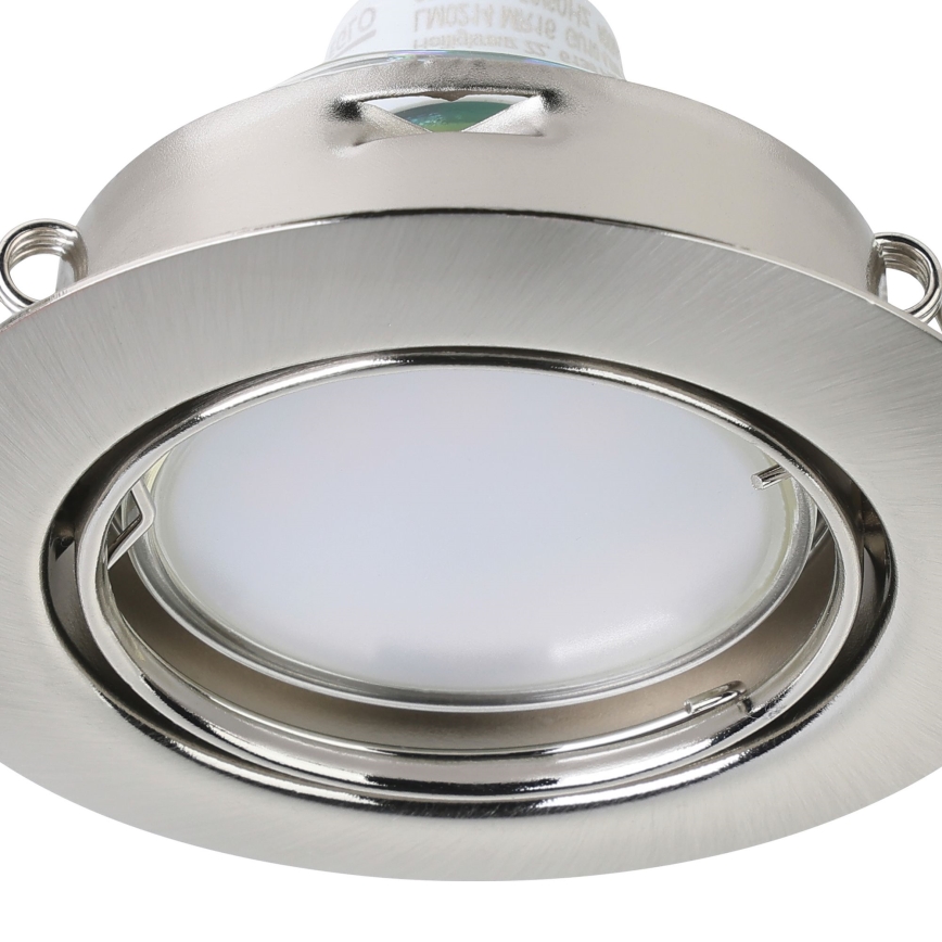 Eglo - SET 3x LED Infälld belysning PENETO 3xGU10-LED/5W/230V