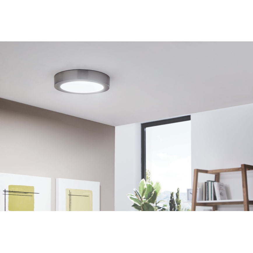 Eglo 94525 - LED-taklampa FUEVA 1 LED/16,5W/230V Ø 22,5 cm