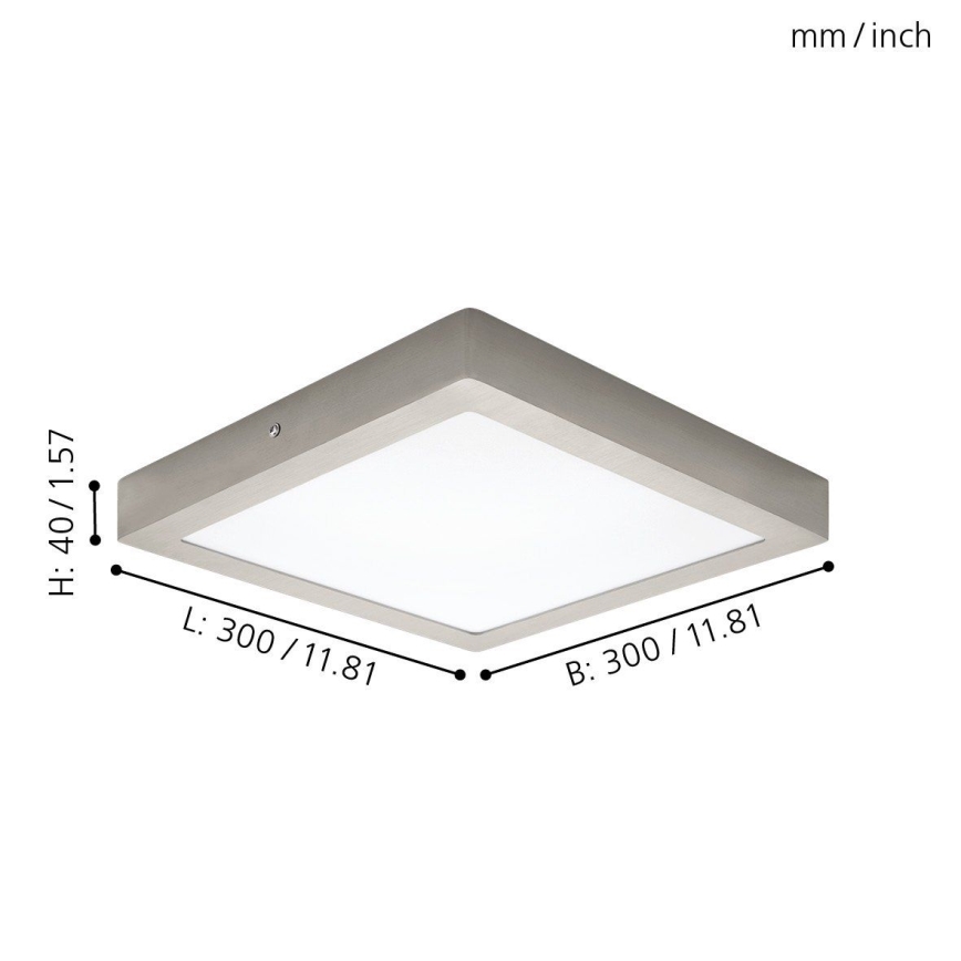 Eglo 94528 - LED Takbelysning FUEVA 1 LED/22W/230V