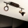 Eglo 94585 - LED Spotlight BARNHAM 2xGU10/3.3W/230V