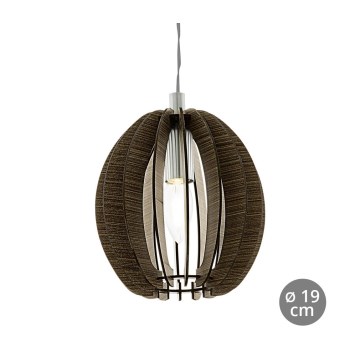 Eglo 94639 - Ljuskrona COSSANO 1xE14/40W/230V