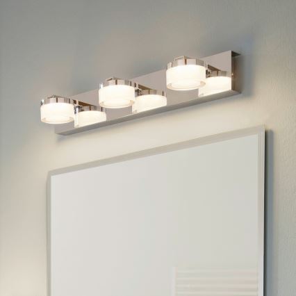 Eglo - LED badrumsvägglampa 3xLED/4,5W/230V IP44