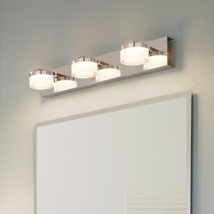 Eglo - LED badrumsvägglampa 3xLED/4,5W/230V IP44
