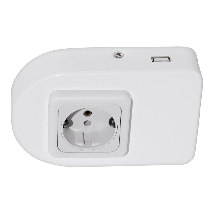 Eglo 94663 - Underskåpsuttag SCHUKO inklusive USB TAXANO