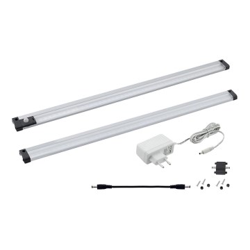 Eglo 94692 - KIT 2x LED skåpbelysning med sensor VENDRES 2xLED/5,5W/230V 4000K