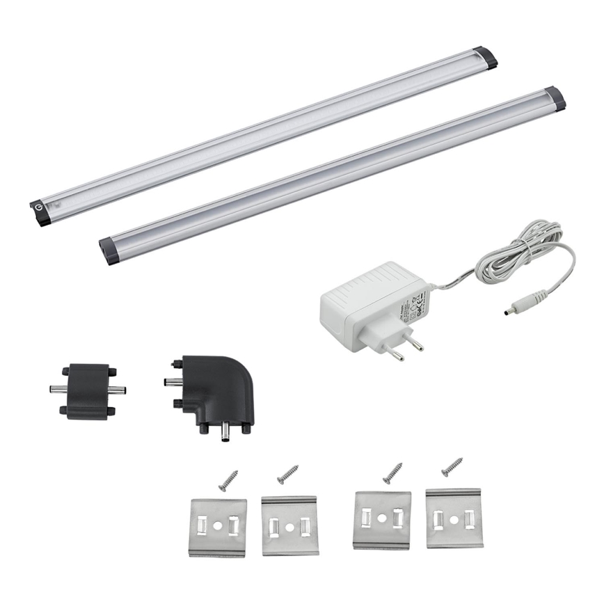 Eglo 94693 - SET 2x LEDköksbelysning VENDRES 2xLED/3W/230V